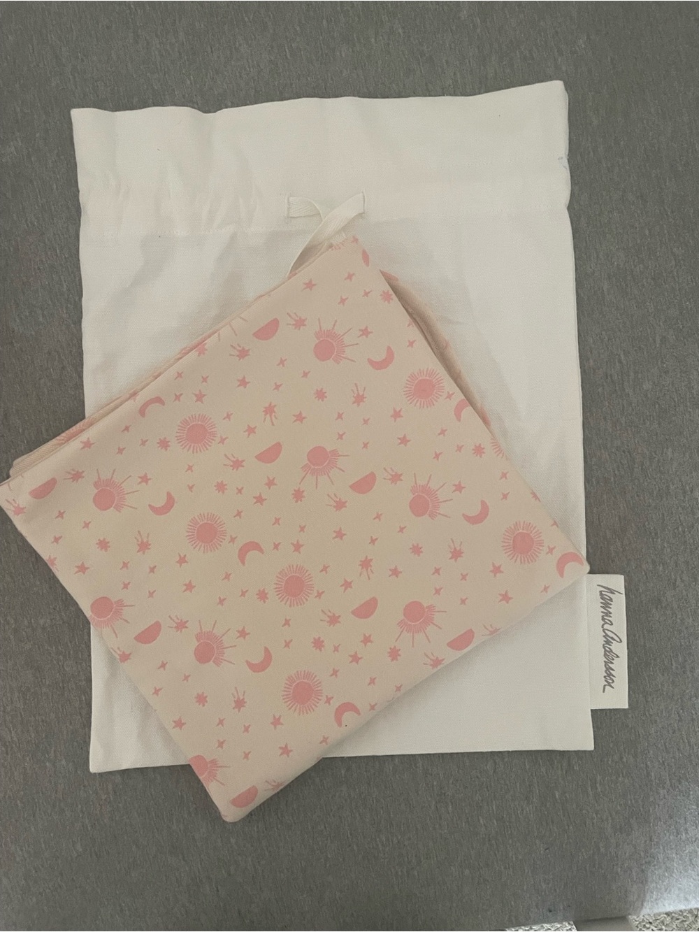 Hanna Andersson Blush Pink Baby Blanket 100% cotton Brand New